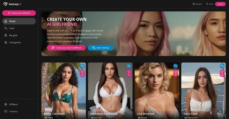 FantasyGf è il miglior generatore AI di porno deepfake 